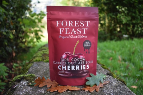 Forest Feast dark chocolate sour cherries